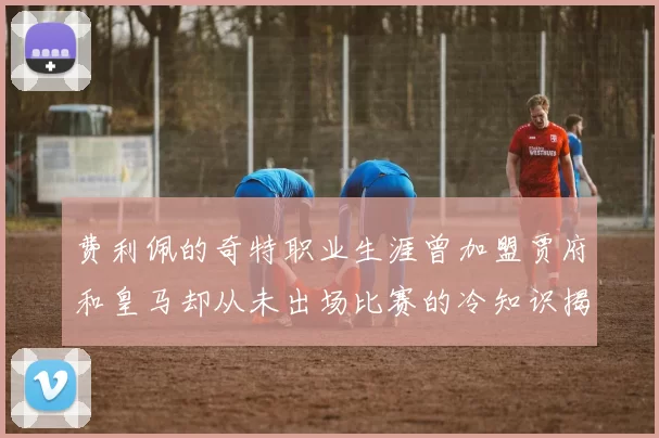 费利佩的奇特职业生涯曾加盟贾府和皇马却从未出场比赛的冷知识揭秘